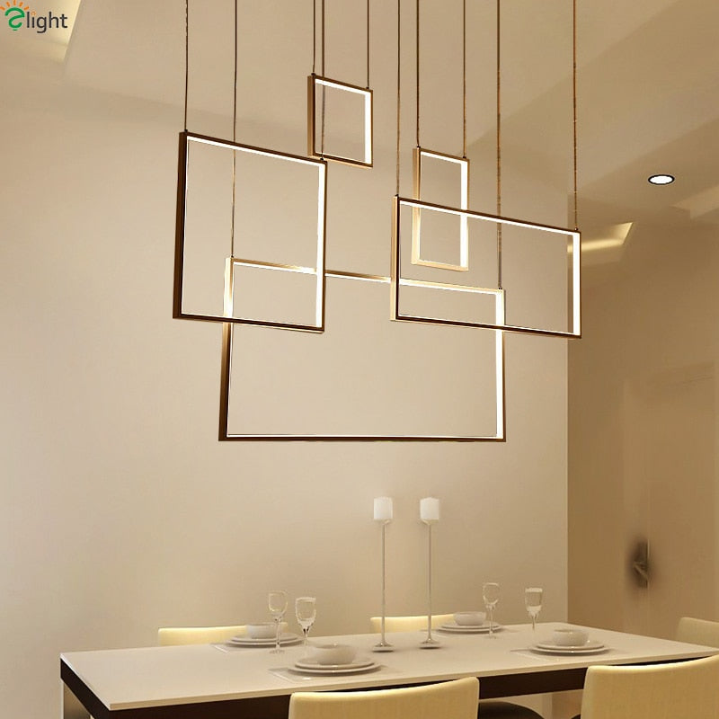 LED Matrix La Lumanaire Pendant Lights SKU# LIG0117